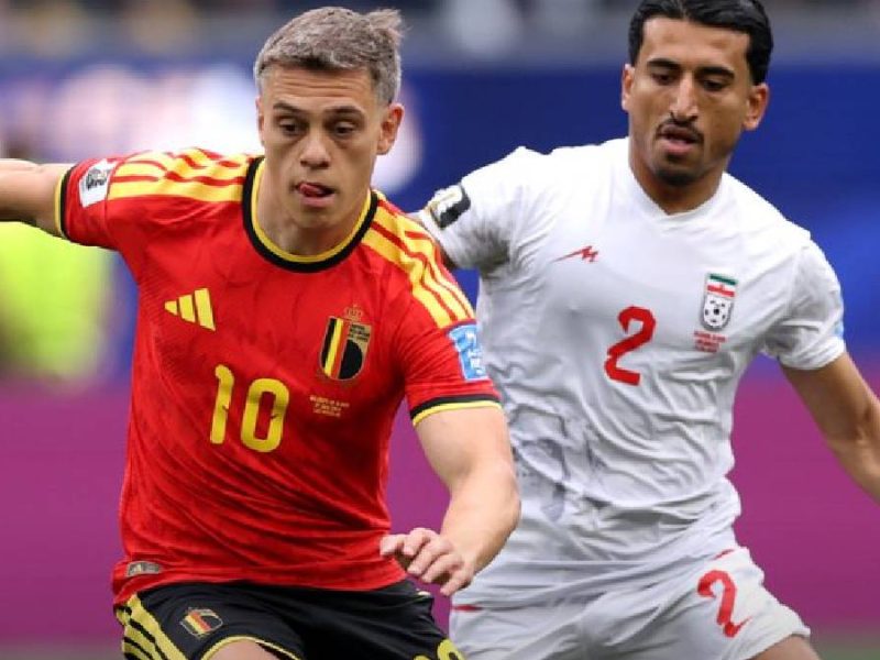 Mundial 2026: Bélgica e Irán empatan sin goles y lideran el Grupo G 