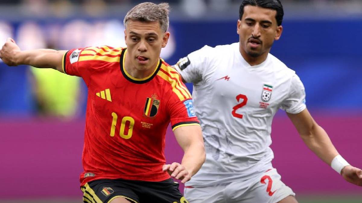 Mundial 2026: Bélgica e Irán empatan sin goles y lideran el Grupo G  - Foto: FIFA.