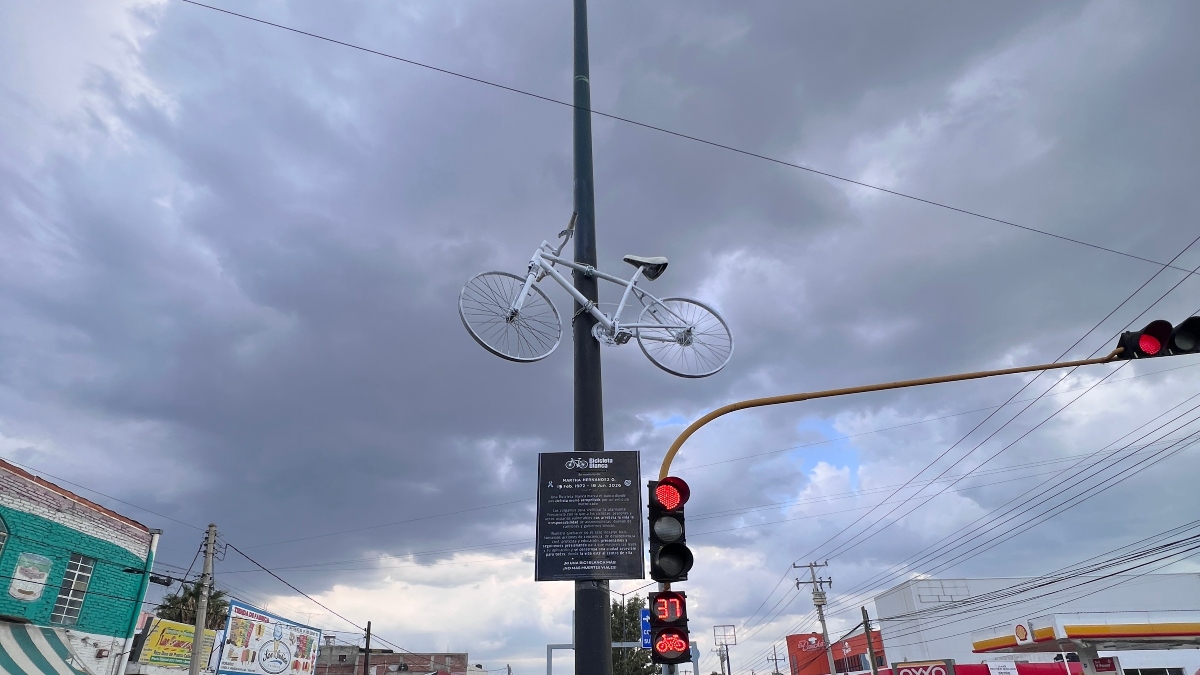 bici blanca León