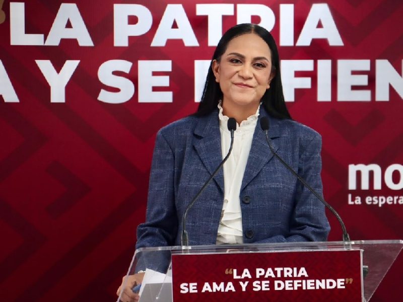 Morena no expulsará a señalados por narco, afirmó su dirigente, Ariadna Montiel