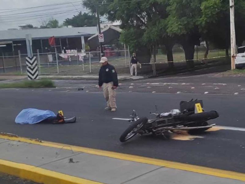 Tragedia en Celaya: Motociclista muere tras derrapar en la avenida Constituyentes