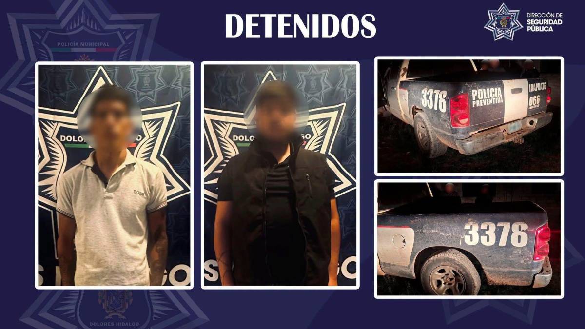 Patrulla clonada? Caen en Dolores Hidalgo con camioneta "oficial" pirata de Irapuato