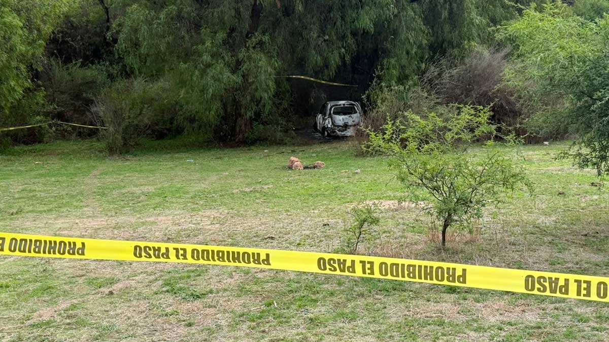 cuerpo calcinado Dolores Hidalgo