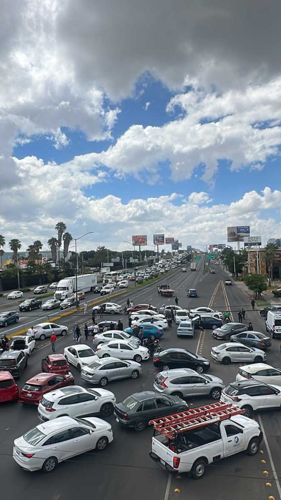 Bloqueos Uber detención