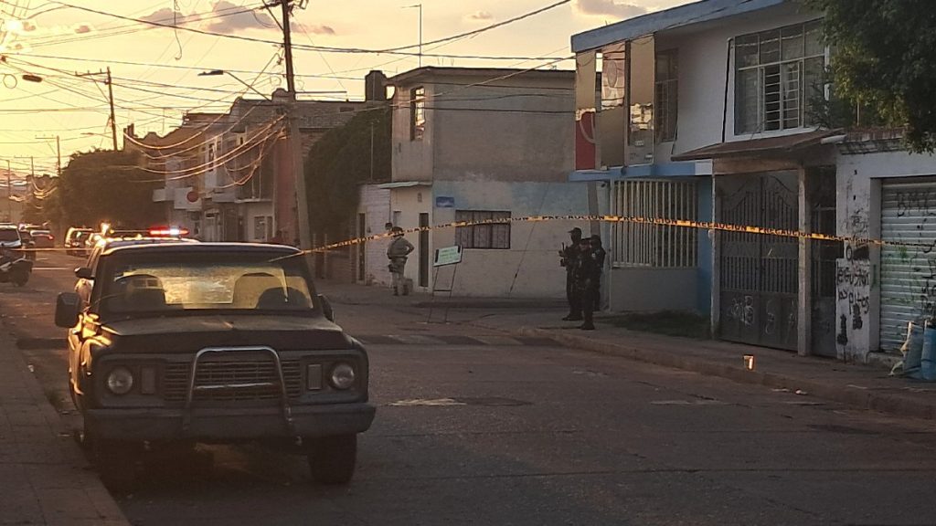 hombre atacado a balazos en Bajada de San Martín