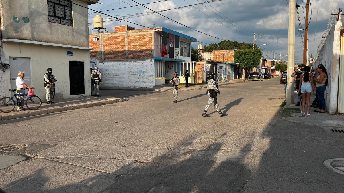hombre lesionado en Bajada de San Martín