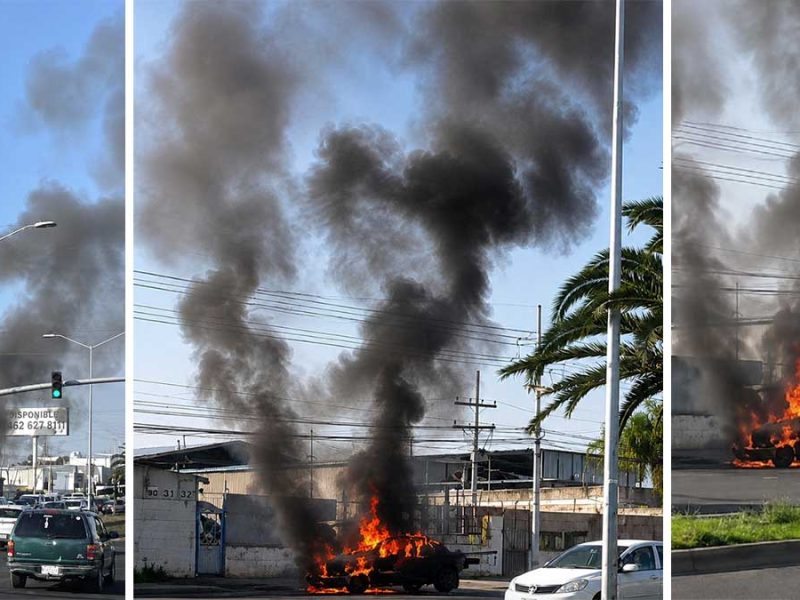 ¿Qué pasó en el bulevar Solidaridad? Cierran la vialidad por incendio
