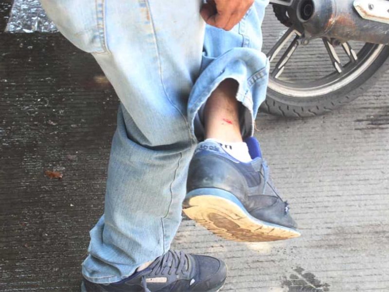 Casi chocan y le dispara: Conductor balea a motociclista tras percance en la Obregón