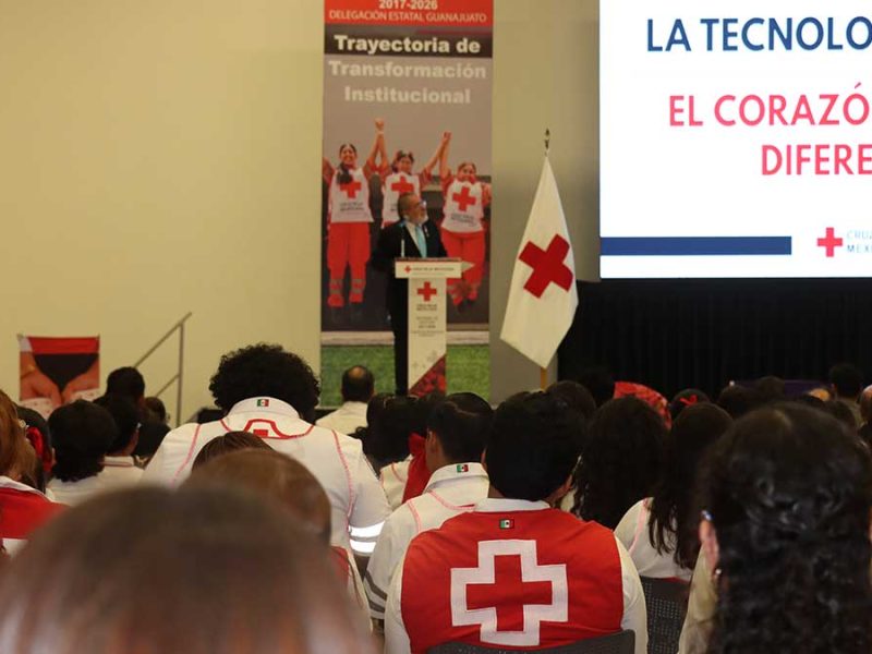 Cruz Roja Guanajuato lanza iniciativa para unir a ciudadanos ante emergencias médicas