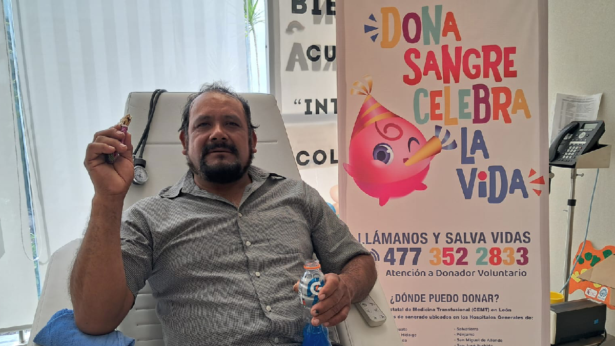 donación voluntaria de sangre