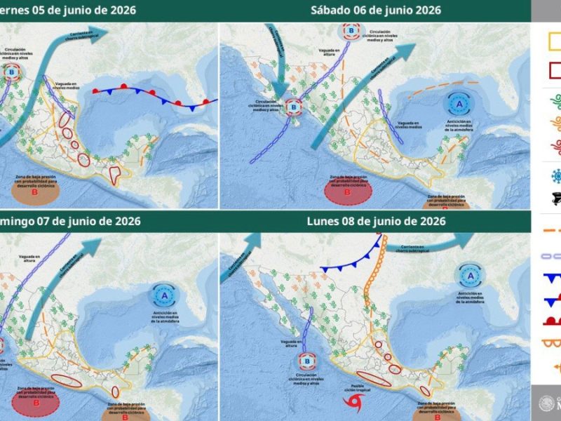 Alertan por lluvias intensas en Guanajuato; prevén ciertos niveles de riesgo