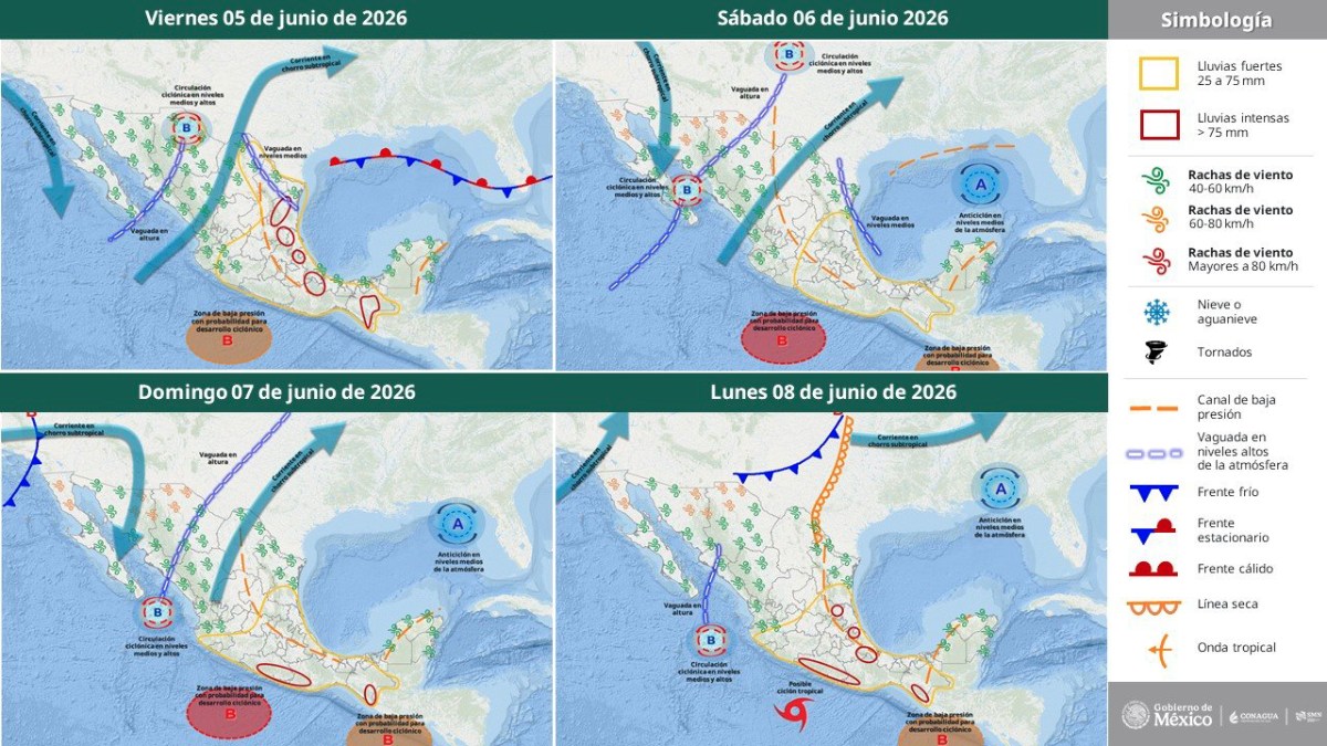 lluvias intensas en Guanajuato