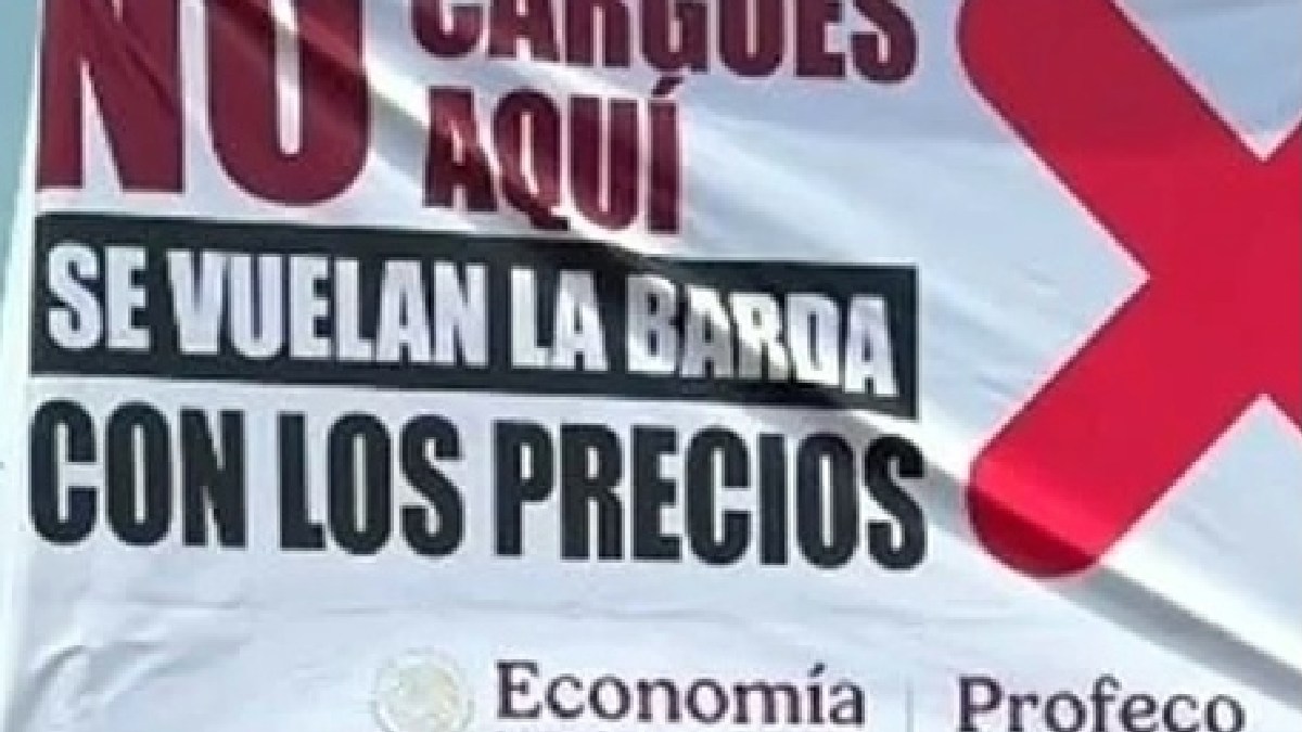 mantas de Profeco en gasolinera