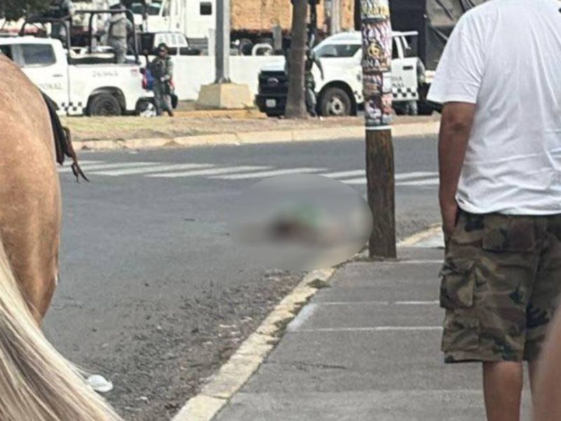 Asesinan a mujer a balazos junto a la glorieta 400 en Valle de Santiago