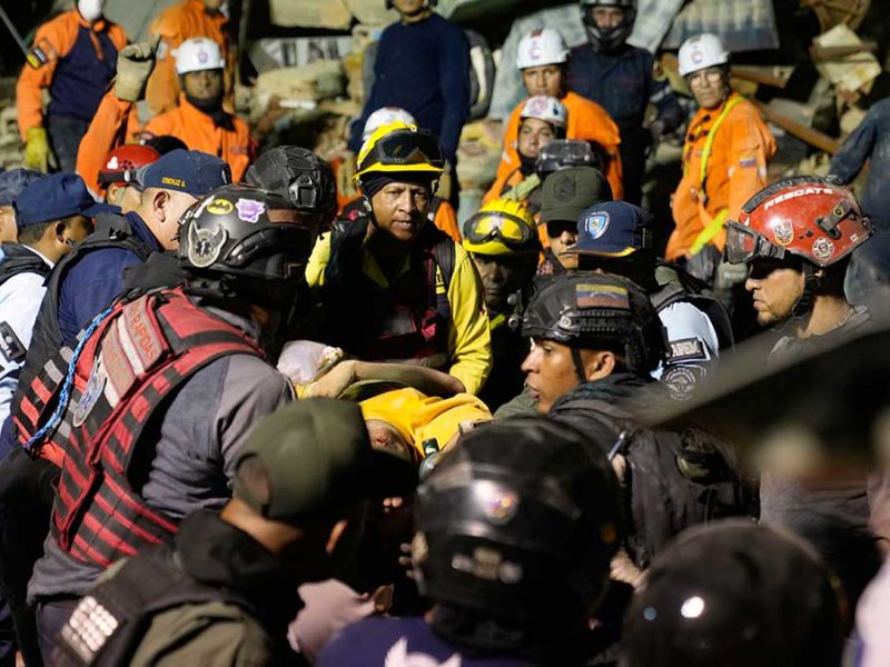 Terremotos en Venezuela dejan 188 muertos; México y Estados Unidos envían ayuda urgente