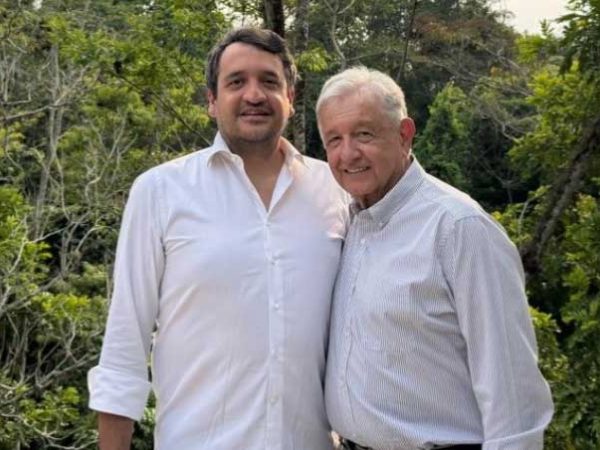 Rumbo a 2027: Andy López Beltrán arranca campaña en Tabasco con foto junto a AMLO
