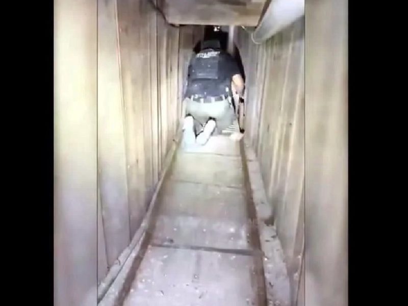 Hallan una tonelada de cocaína ligada a narcotúnel