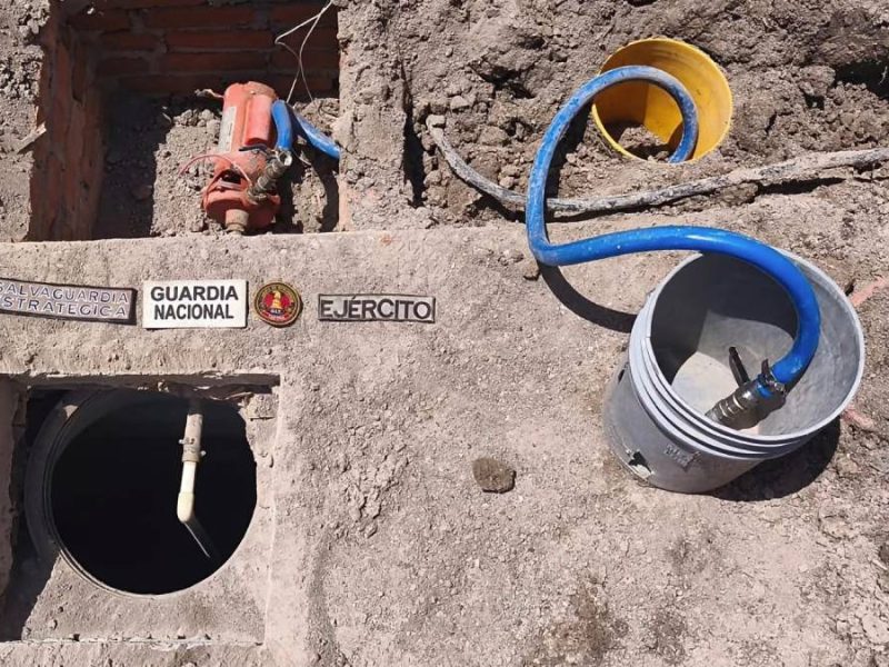 Golpe al huachicol en Villagrán: Aseguran predio con combustible robado y detienen a tres