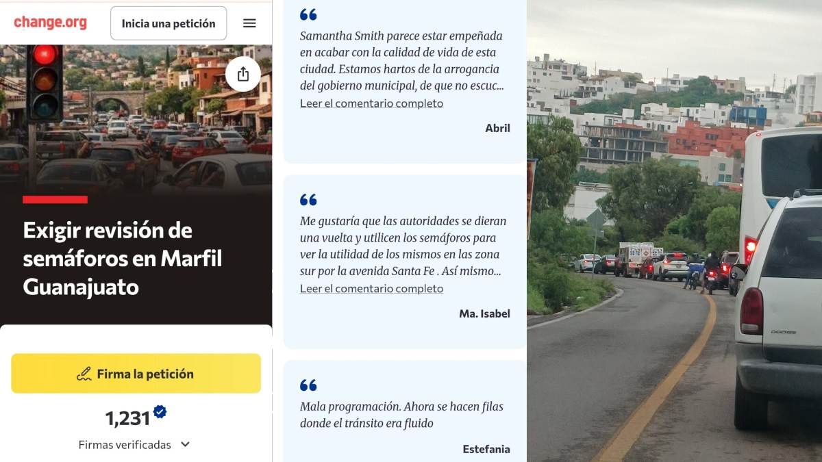 semáforos en Marfil