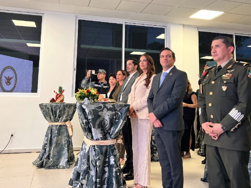 Celebran siete años de la Guardia Nacional con brindis en Irapuato