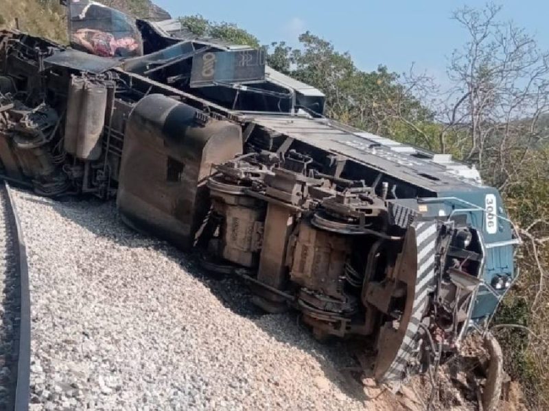 Sufre Línea Z del Tren Interoceánico por altos costos de revisión tras descarrilamiento