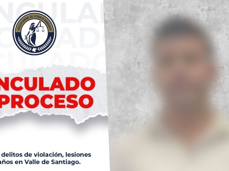 Acusan a Daniel de golpear y violar a mujer en su casa en Valle de Santiago; lo vinculan