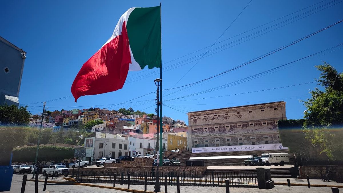 Blindaron la Alhóndiga de Granaditas por la Reunión Regional de Seguridad