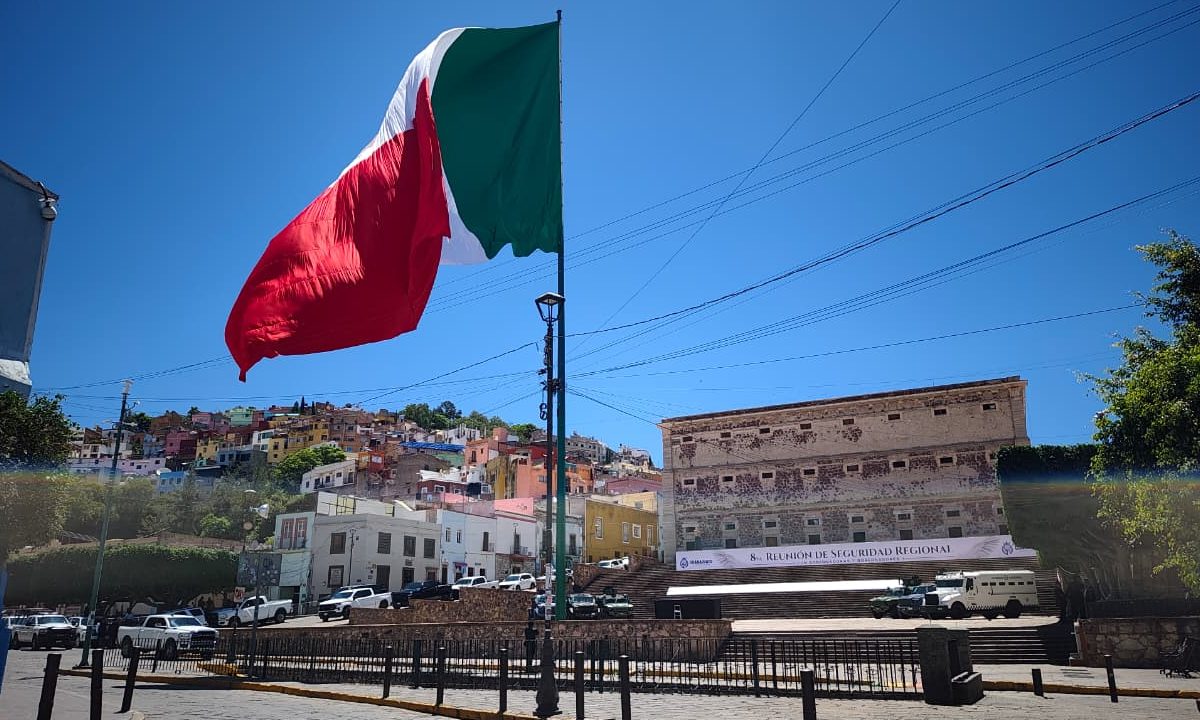 Blindaron la Alhóndiga de Granaditas por la Reunión Regional de Seguridad