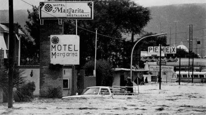 Inundación en San Francisco del Rincón en 1976