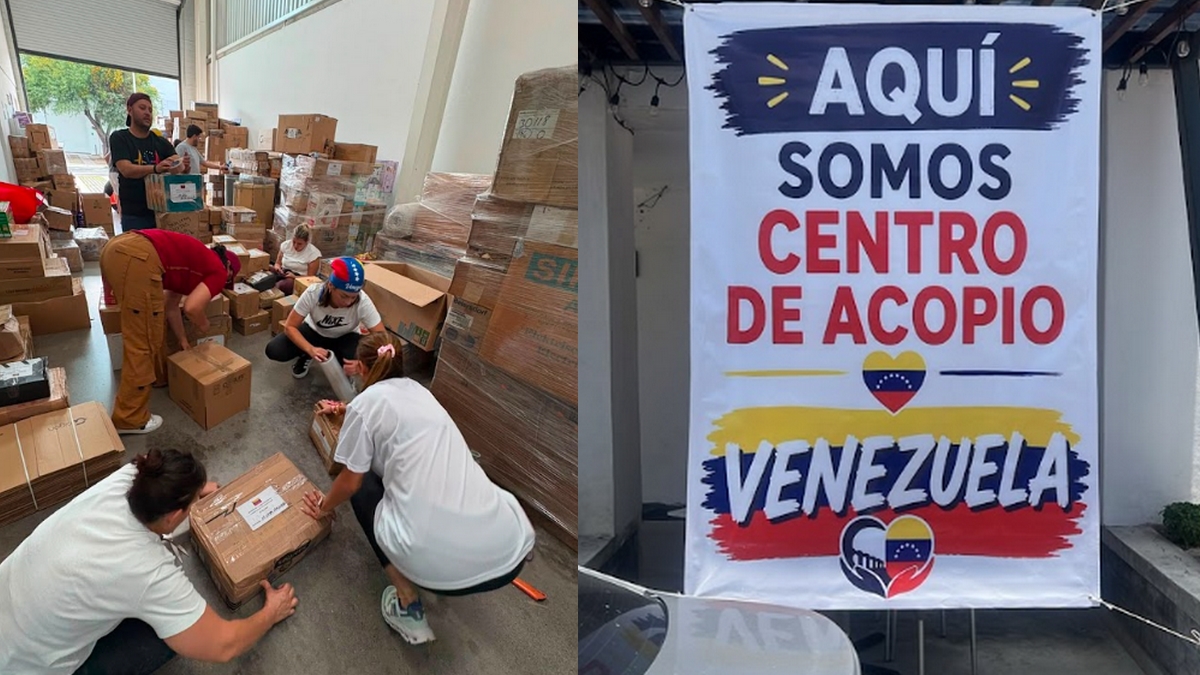 Ayuda para Venezuela en Celaya