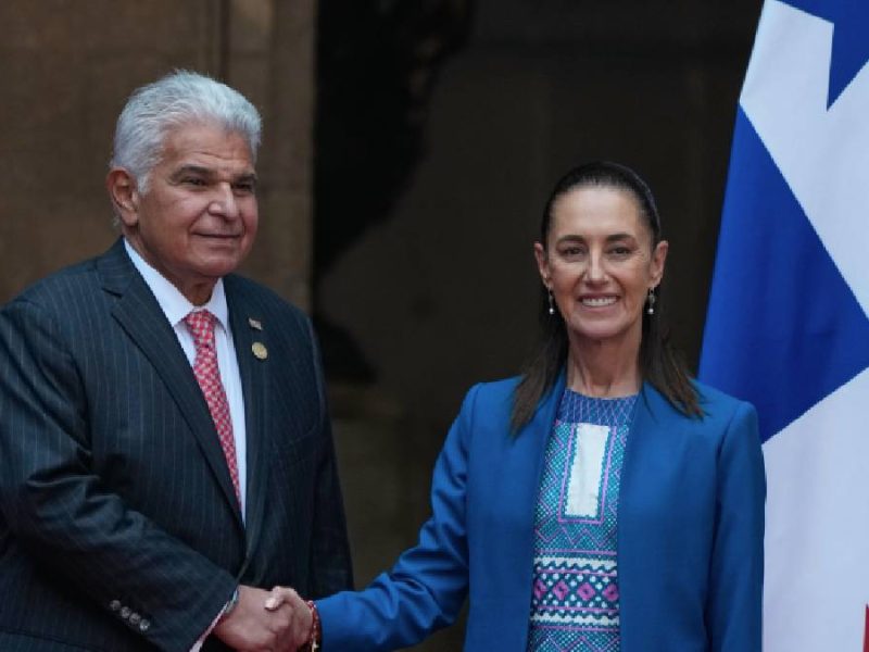 Sheinbaum y Mulino acuerdan proteger el Canal de Panamá y elevar comercio