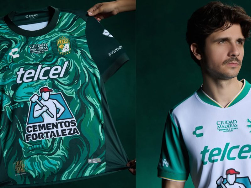 Revelan nuevos jerseys del Club León, que celebrarán 60 años del Estadio Nou Camp