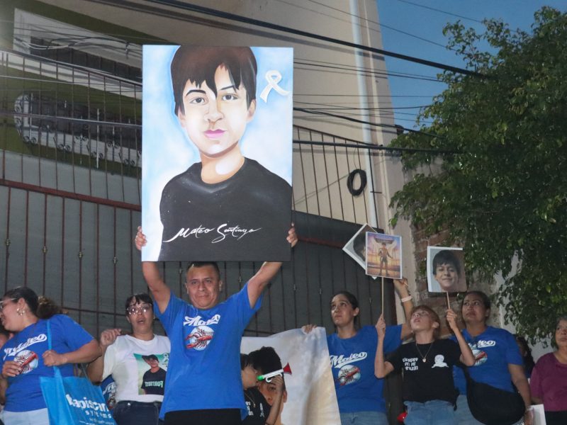 Marcha por Mateo Santiago en León