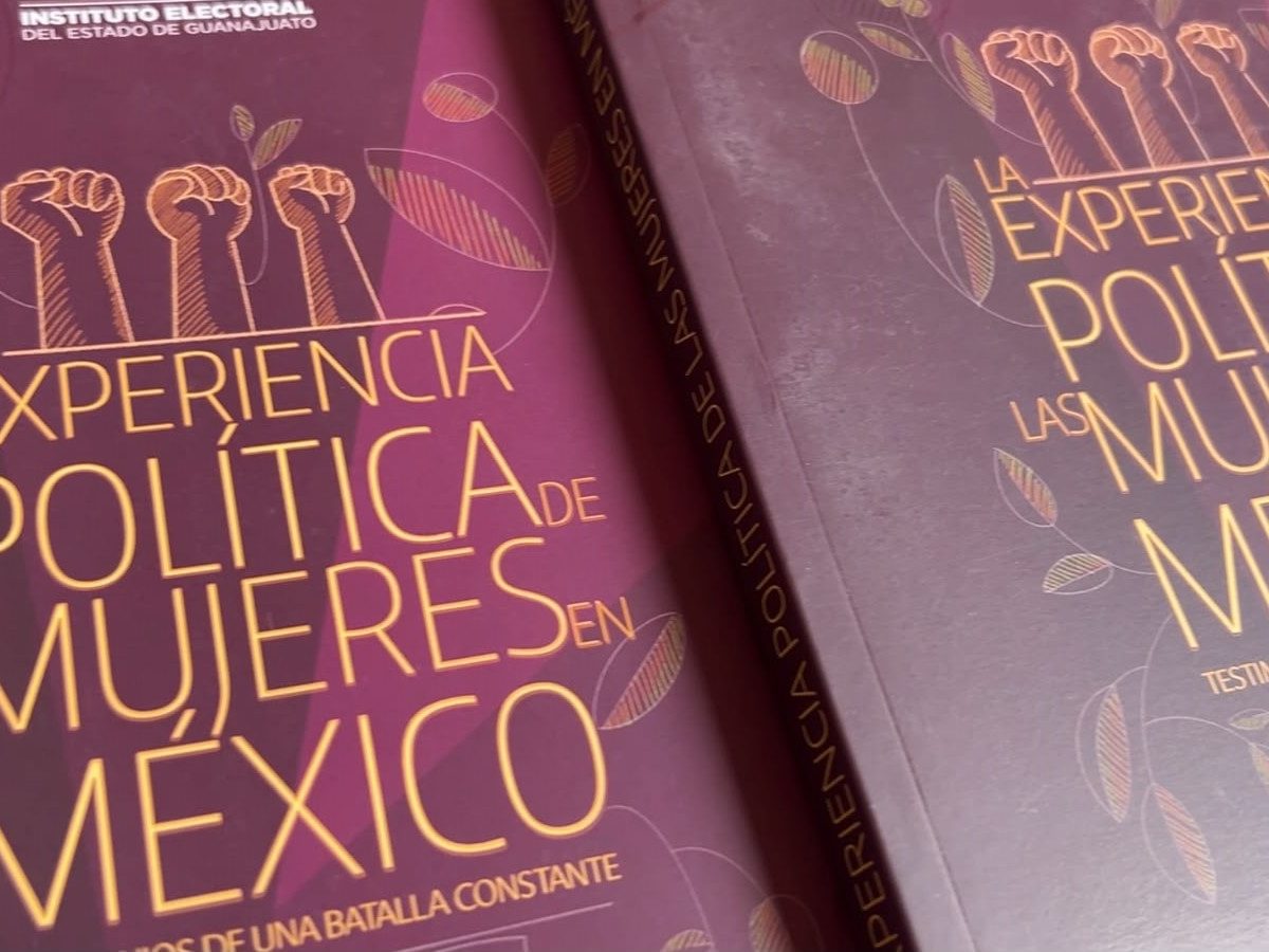 Presentan libro sobre la lucha de las mujeres en la política