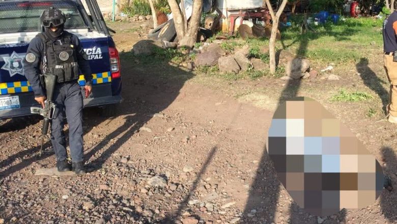 Encuentran a hombre asesinado en camino a El Santiaguillo en Yuriria