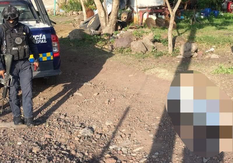 Encuentran a hombre asesinado en camino a El Santiaguillo en Yuriria