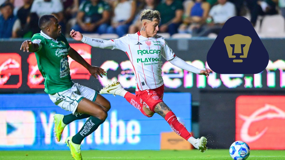 Cristian Calderón llega a los Pumas como refuerzo. MexSport.