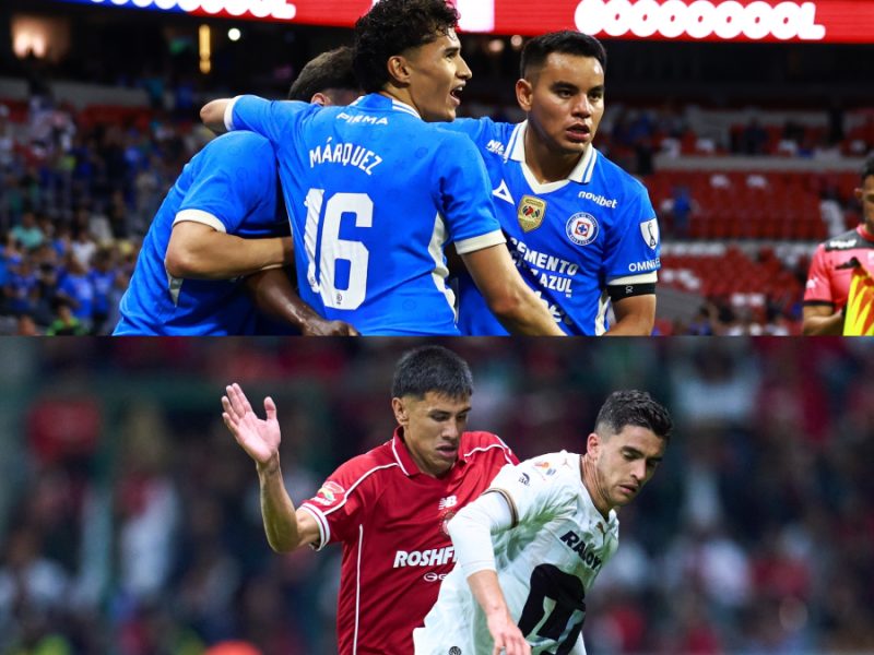 Rumbo al Campeón de Campeones, Cruz Azul vence a Puebla y Toluca pierde ante Pumas