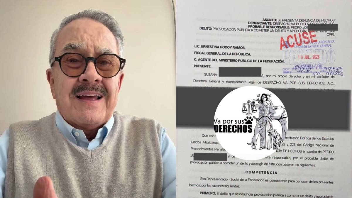 Denuncian a Pedro Sola ante la FGR