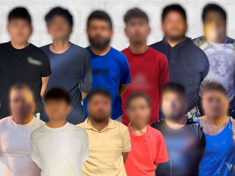 Detienen a 12 integrantes de célula criminal en León: tenían armas, drogas y equipo táctico