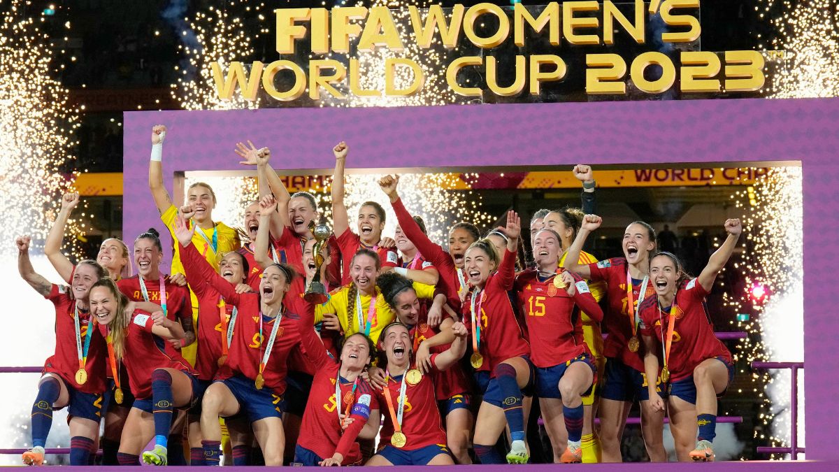 España es el actual campeón mundial femenil. AP.