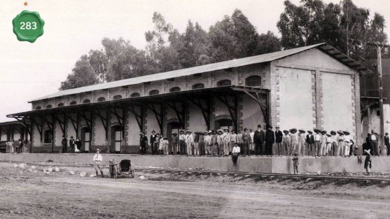 Estación del tren en León