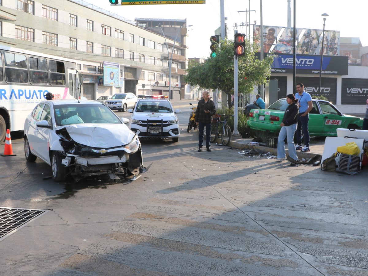 Accidentes viales en Irapuato aumentan en junio; choques por alcance lideran percances