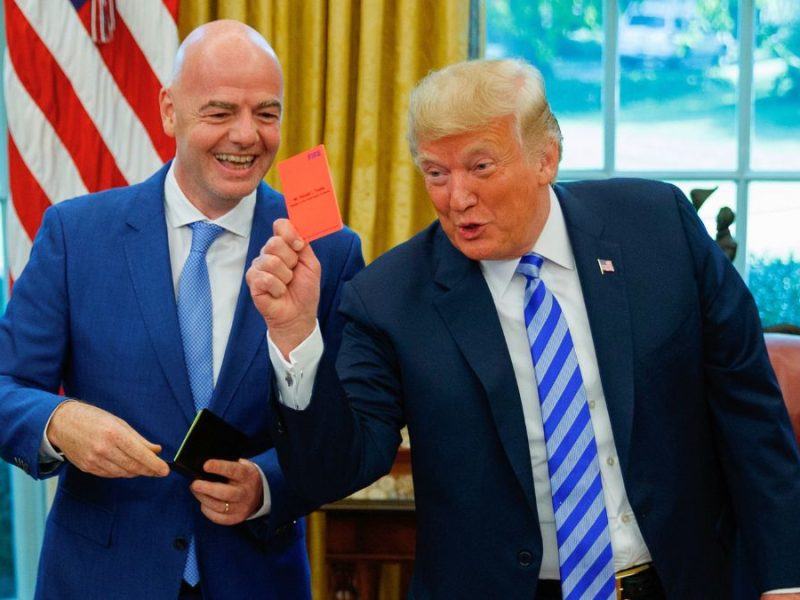 Bajo investigación: La queja que busca expulsar a Gianni Infantino del COI por su alianza con Trump