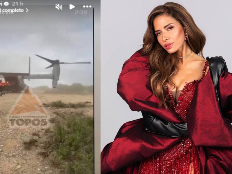 Gloria Trevi envía ayuda a Venezuela y apoya en traslado de Topos de México para rescates