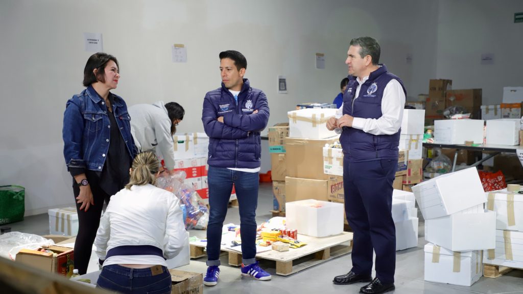 Guanajuato abre centros de acopio en apoyo a damnificados por sismos en Venezuela