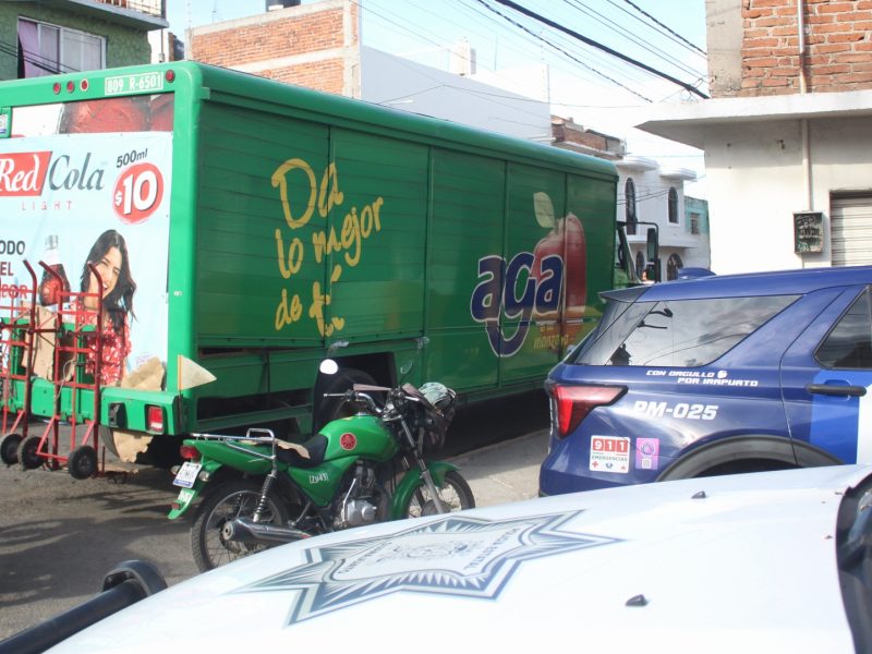 Asalto a repartidor de Irapuato