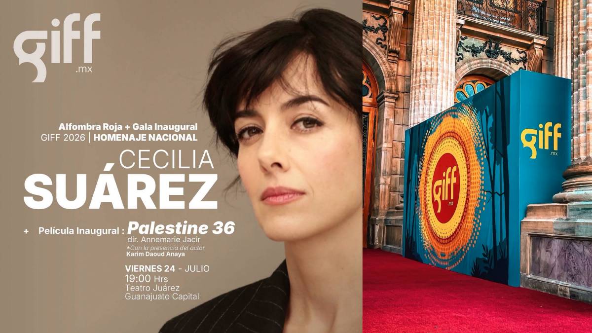 Inicia GIFF 2026 con homenaje a Cecilia Suárez