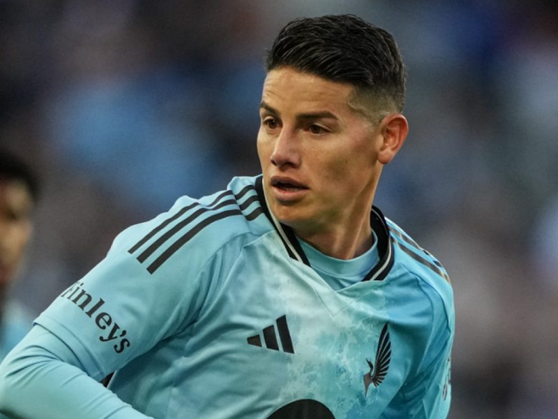 James Rodríguez se marcha del Minnesota United