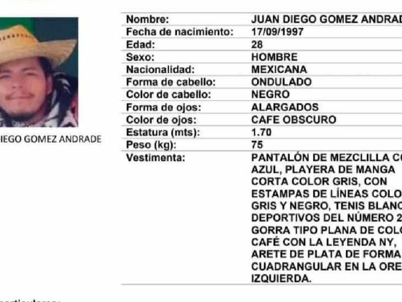 Desaparece joven en Salvatierra luego de abordar un taxi